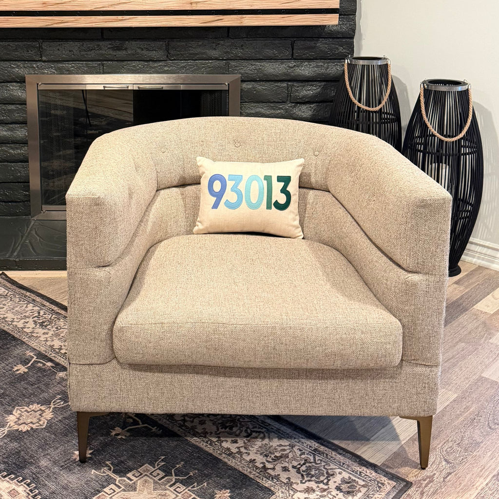 93013 Zip Code Accent Pillow