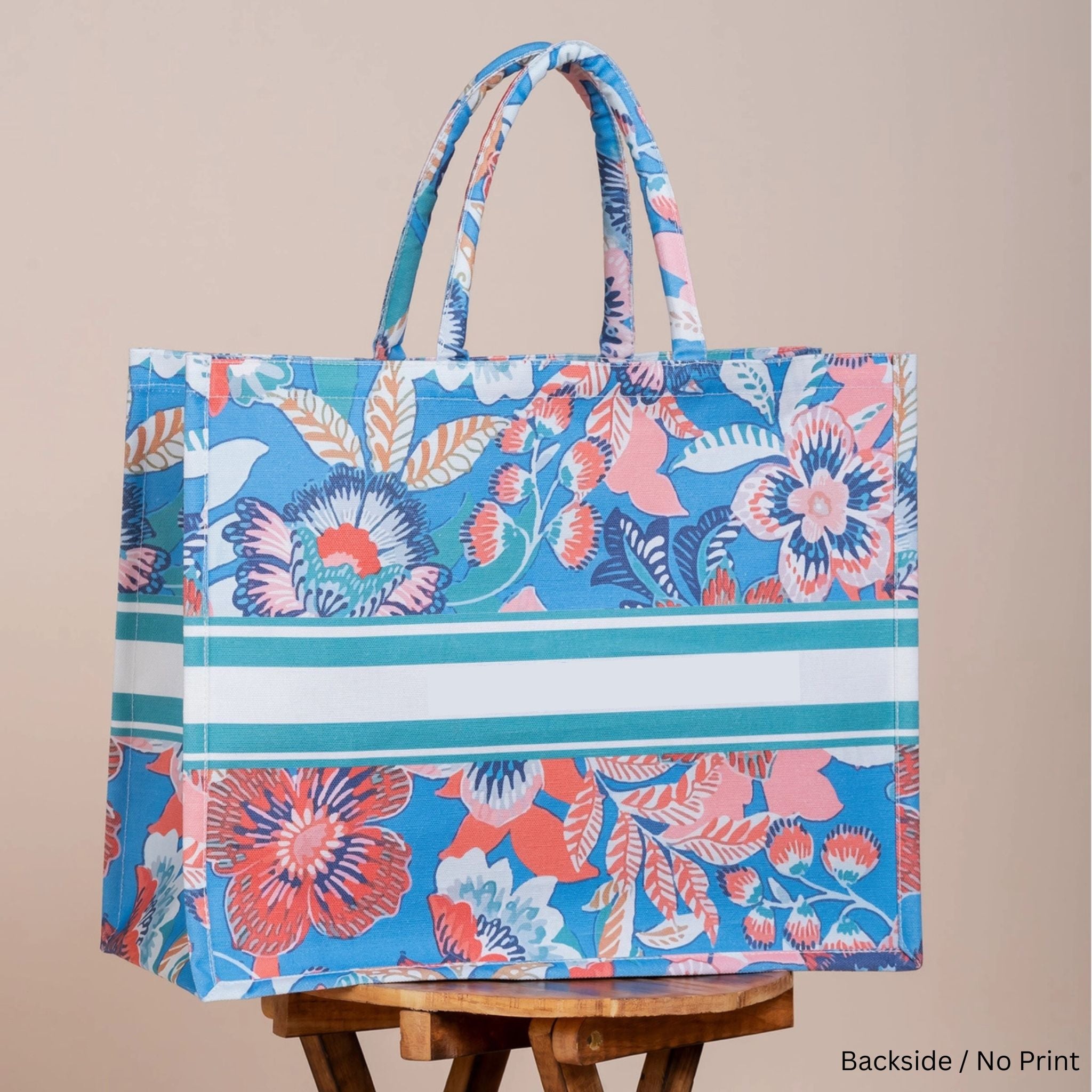 Floral Bloom Carpinteria Vacation Tote Bag